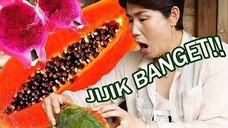 12 Jenis buah Indonesia yg tidak ada di Korea