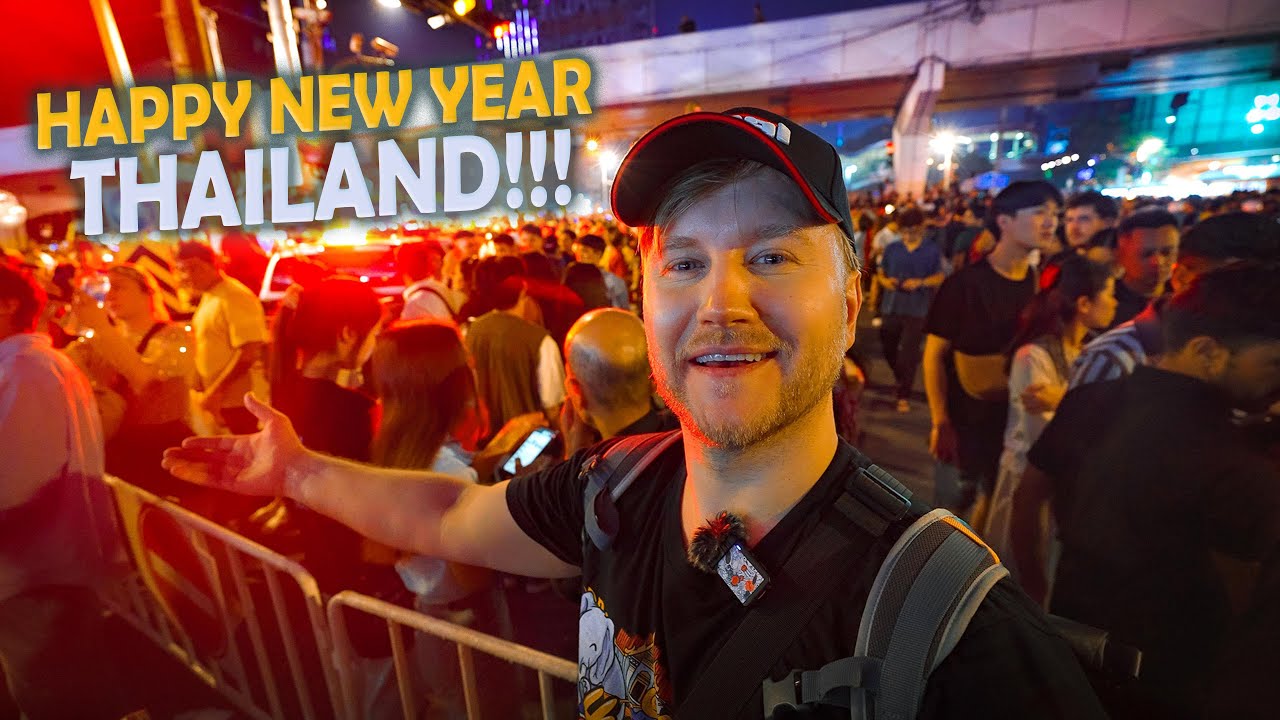 С Новым годом, Таиланд!! / Спец выпуск из Бангкока 2026 / Ночная охота за уличной едой!