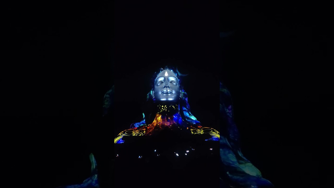 Adiyogi Shiva Statue Chikkaballapur 3D Projection Show | Isha Foundation Bangalore |