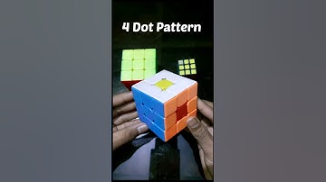 4 Dot Pattern | Rubik