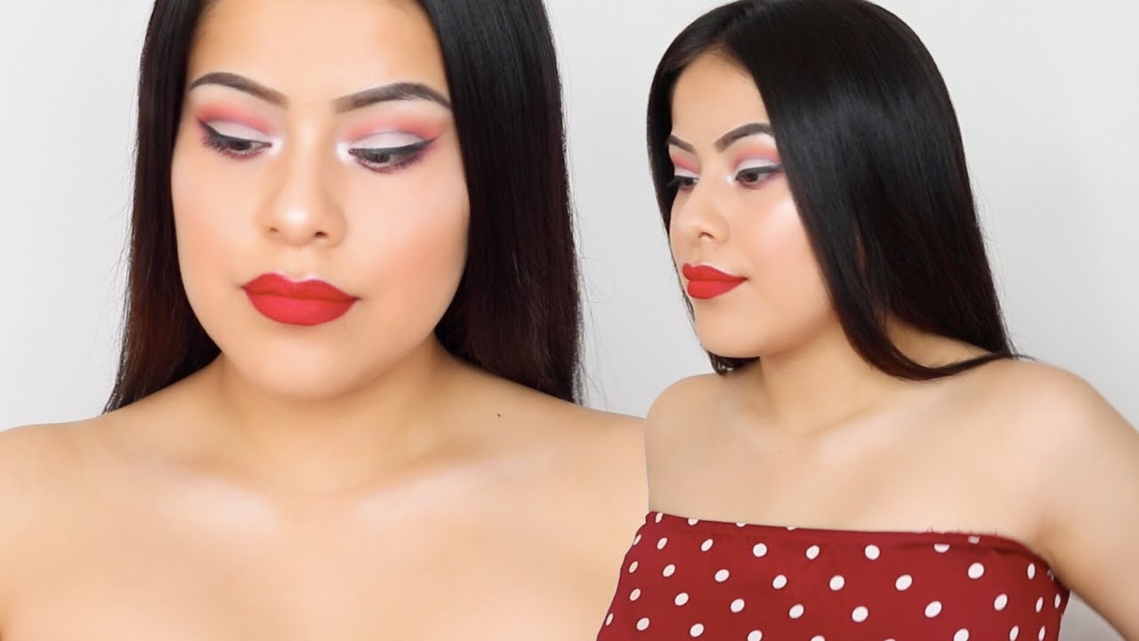 Maquillaje Para Verano En Tonos Rojos ft. Happiness Boutique| Camila Orellana londres in spanish