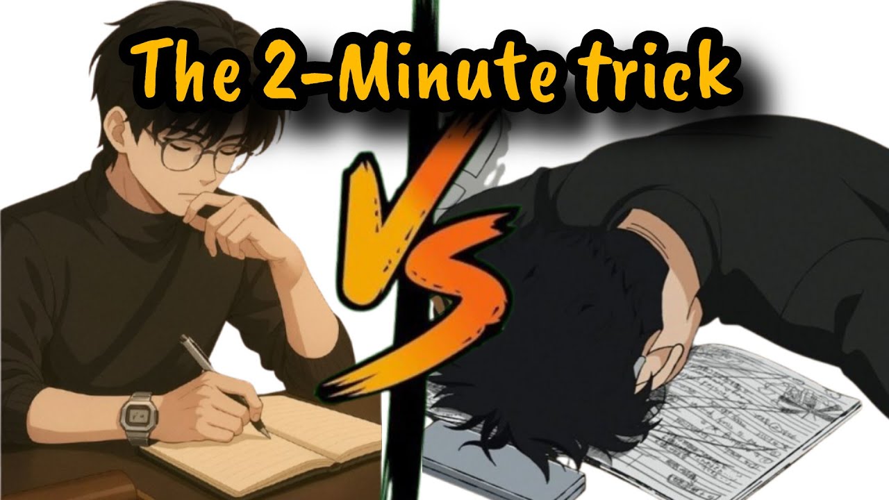 The 2-Minute Rule: The Tiny Habit Trick That Changes Everything. - YouTube