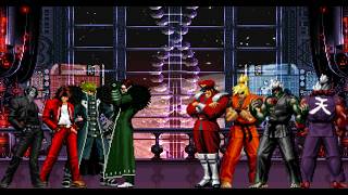 KOF Random Flash Kyo-13, Chalice, CKB, Kyo-1.EXE (me) vs Super Street Fighter Team