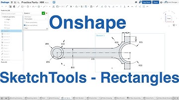 Onshape - One Minute Lesson - Sketching Rectangles