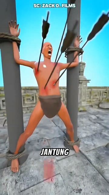 The Most Cruel Execution! The Victim Was Shot with Arrows Until He Died!