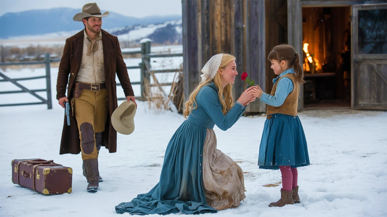 La sposa arrivò al ranch sbagliato, ma la bambina sussurrò : 