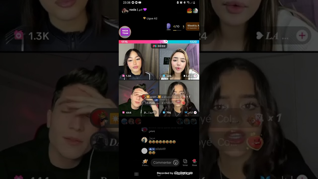 لايف ندى و دانترو 🇩🇿🇹🇳 #ندى_الجزائرية #تيكتوك_الجزائر #لايفات #بثوث_المشاهير 6 septembre 2024