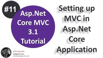 (#11) Setup MVC in .Net Core  application using AddControllersWithViews method | .Net Core Tutorial