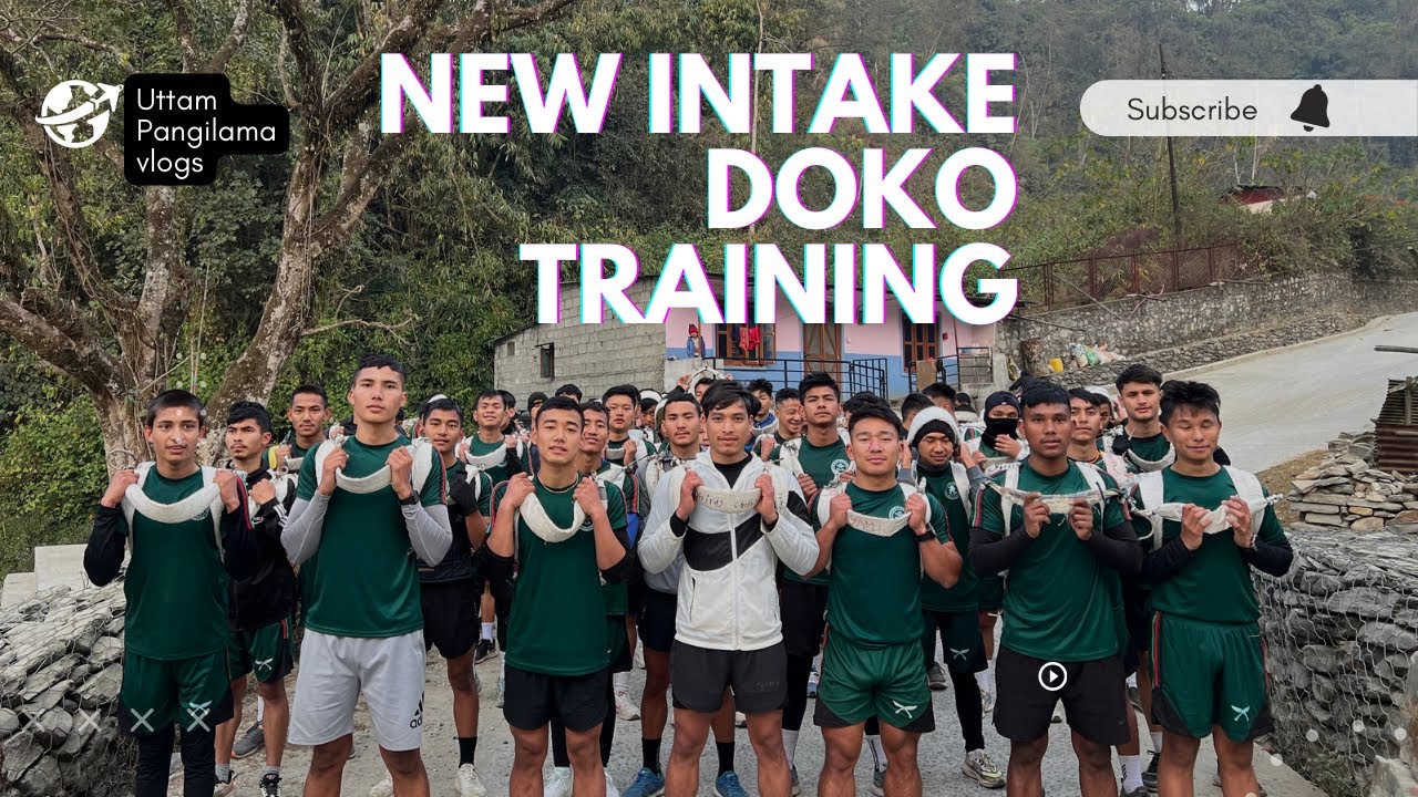 Valam Road New Intake Vai Haru Sanga Doko || British Army And Singapore Police|| Intake 2024/25