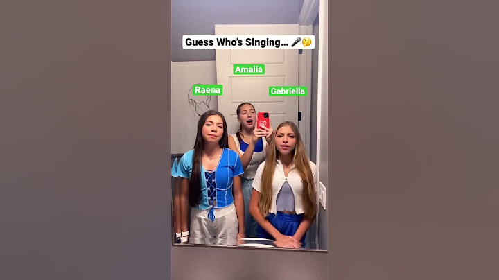 Guess Who’s Singing! 👀🤔🎤 | Triple Charm #shorts