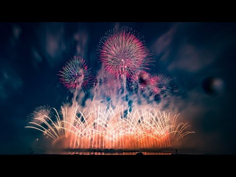 HDR] 利根川大花火大会 2025 フィナーレ THE SAKAI HANABI 山﨑煙火
