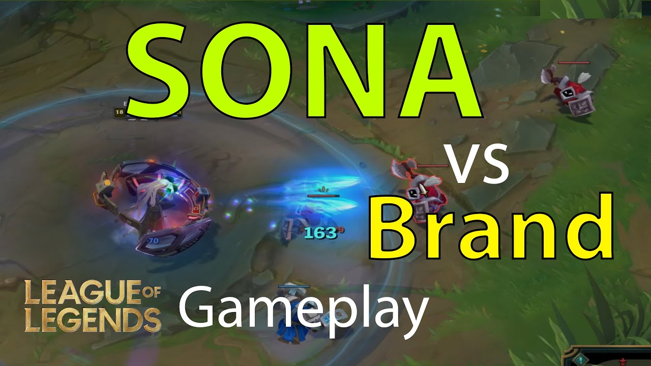 Sona vs Brand - League of Legends - Support Gameplay Episode 1026