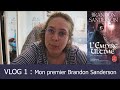 Vlog 1  mon premier brandon sanderson
