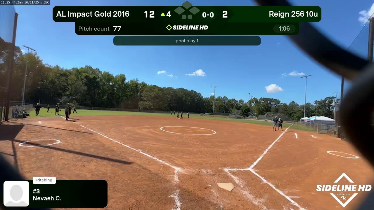 Reign 256 10u vs. AL Impact Gold 2016 (2025.10.11)