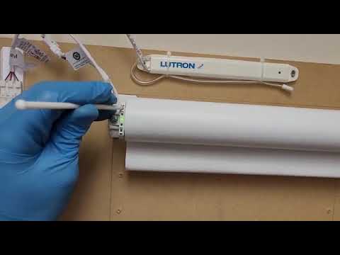 LUTRON QS Wireless Shade - Setting the limits
