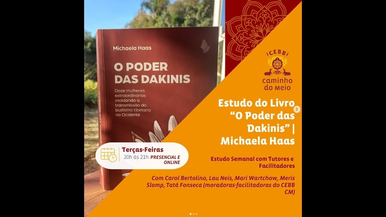 Estudo do Livro "O Poder das Dakinis", de Michaela Haas | #20