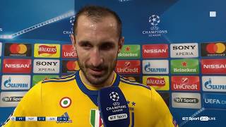 Emotional Giorgio Chiellini dedicates Juventus victory to Davide Astori