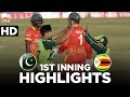 Pakistan vs Zimbabwe | 1st Inning Highlights | 1st T20I 2020 | PCB | MD2E
