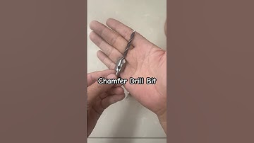 Chamfer drill bits for wood working #tools #mayxaydung #powertools #diy #woodworking #drillbit
