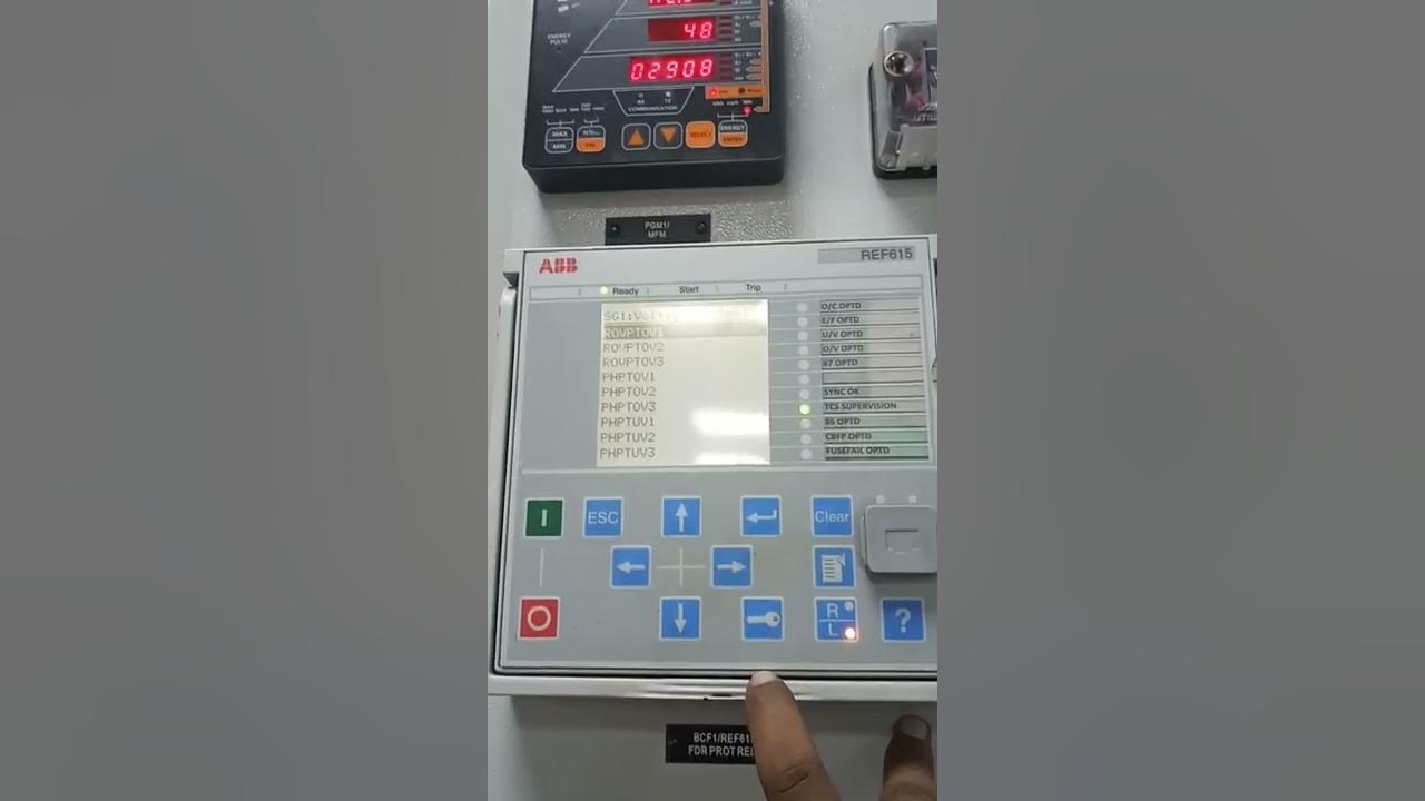 ABB REF615 How to change parameter in Multifunctional relay?? YouTube
