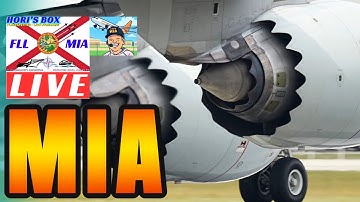 🔴  LIVE | MIA Plane Spotting at Miami International Airport  | December 21, 2025