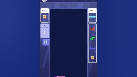 T-spin Tutorial Tetris mobile