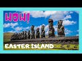 EASTER ISLAND: Tongan pyramids of LAPAHA 🗿 and the ahu (platforms) for Moai are same!