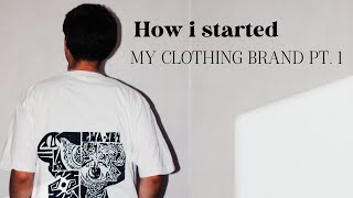How I started my clothing brand pt. 1 (Vlog / 415 Day )