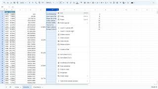 Example of code refactoring with spreadsheets