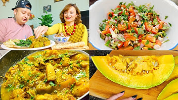 Phi Ju Khot Pathaw au ia une 🎃 | Pork With Pumpkin Recipe | Husband Wife | Anisha & Berg Khasi Vlog