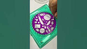 Amazing ASMR Spirograph Visuals! #art #shorts #satisfying #spirograph #trending #viralshorts #asmr