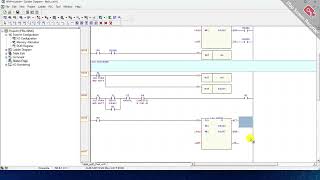 FATEK PLC WINPRO LADDER [ JOG FORWARD AND BACKWARD ] PROGRAMMING