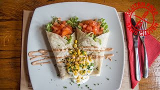 طاكوس بخبز الشاورما خالي من الغلوتين و بدون فرينة بمكون سحري tacos sans gluten et pain tortilla sg