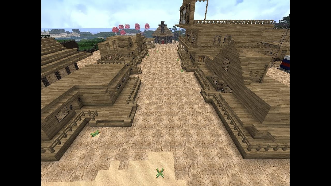 Minecraft: Wild Wild West (Western Town) - YouTube