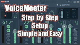 VoiceMeeter | Simple Step by Step Setup for Beginners