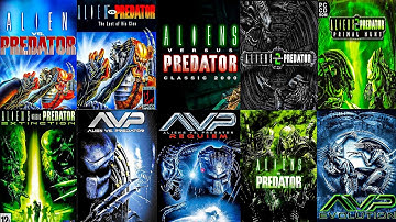 The Evolution of ALIEN VS PREDATOR Games (1993-2016)