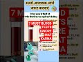 30 ke Baad Ye 7 Blood Tests Zaroor Karwao! ⚠️ | Health Alert #Shorts #bloodtest 🩸🚨🙀