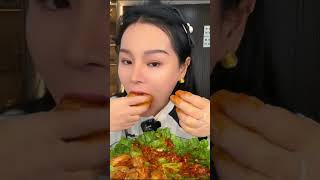 ASMR CHINESE FOOD MUKANG EATING SHOW #35 #shorts