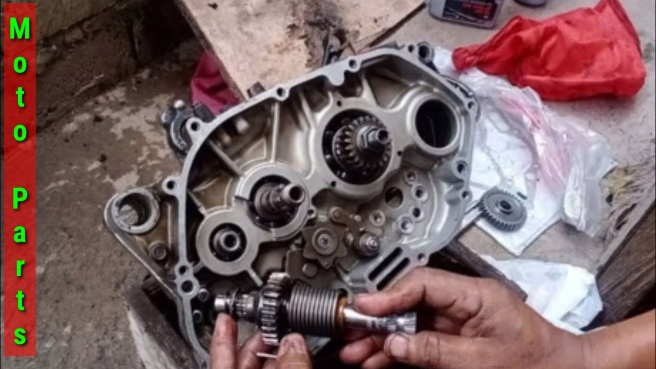 kawasaki barako π engine overhaulling (part 5) Moto Parts - YouTube