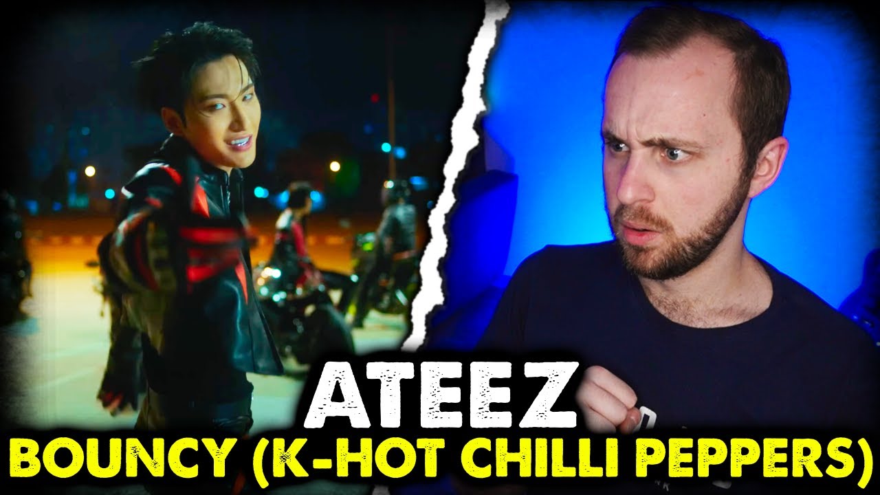 ATEEZ - BOUNCY (K-HOT CHILLI PEPPERS) // реакция на кпоп