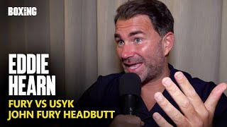 Eddie Hearn On Fury-Usyk, John Fury Headbutt & Conor Benn Appeal Loss