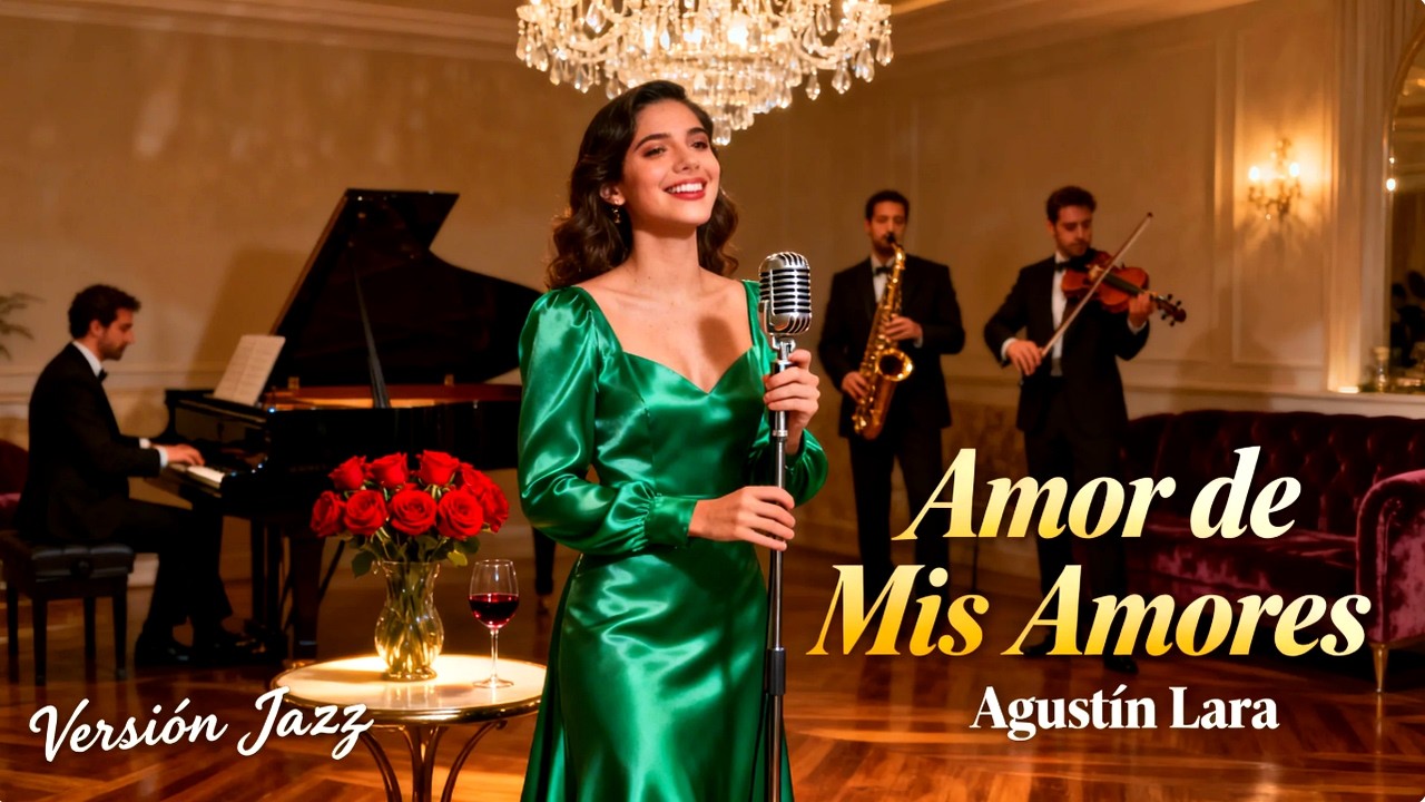 Amor de Mis Amores – Agustín Lara | Cover Bolero Jazz | Bolero Romántico en Jazz Latino Clásico