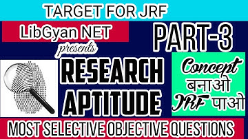 RESERCH APTITUDE MOST IMPORTANT OBJECTIVE QUESTIONS | PART-3 | DETAILED EXPLANATION | VINAY ANAND |