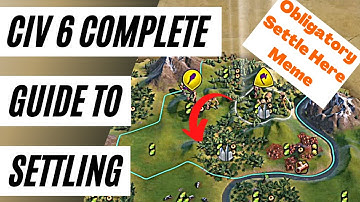 (Civ 6) A Complete Guide To Settling Your First City In Civ 6