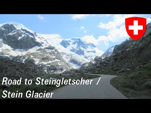 Switzerland: road to Steingletscher / Stein Glacier