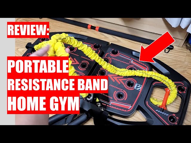FITINDEX Portable Home Gym - Exercise Equipment with Resistance