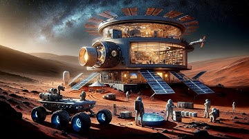 Colonization of Mars | Human-Settled Red Planet | Visualized By AI