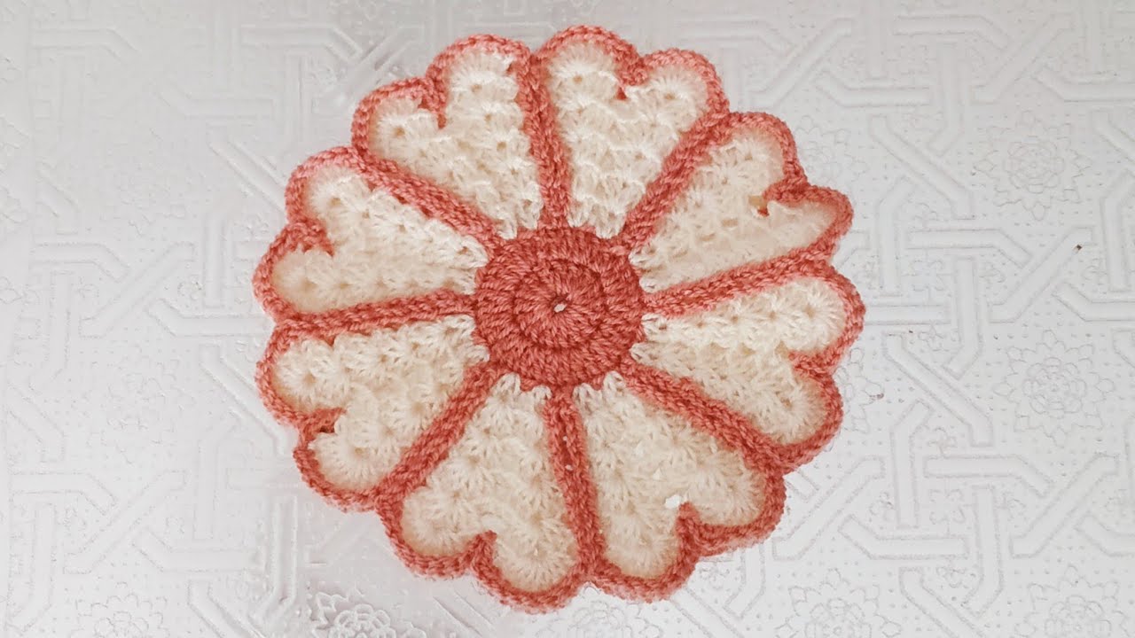 حامل يد البراد ومفرشه بتصميم جديد وأنيق(شرح المفرش)