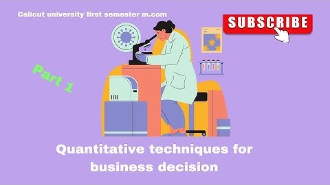 Calicut university first semester m.com / Qt for business decisions.@thebravelady
