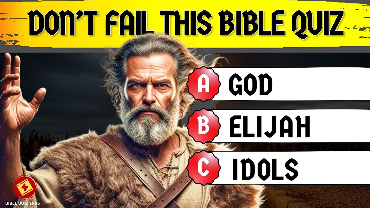 Вы не сможете провалить библейскую викторину «Живой Бог против ложных богов»! | 25 вопросов для п...